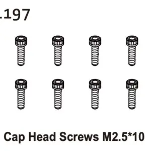 Cap Head Screws m2.5*10 (8)