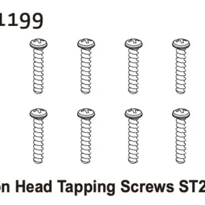 Button Head Tapping Screws st2.5*12 (8)
