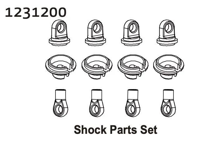Shock Parts Set cr4.4 Patrol
