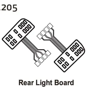Taillight Board cr4.4 Patrol