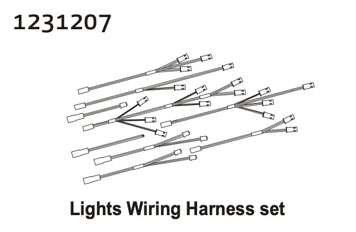 Lights Wiring Harness Set cr4.4 Patrol