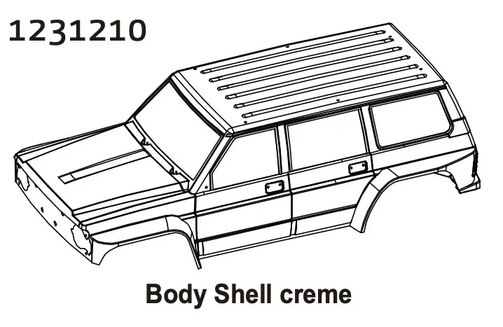 Body Shell Creme cr4.4 Patrol