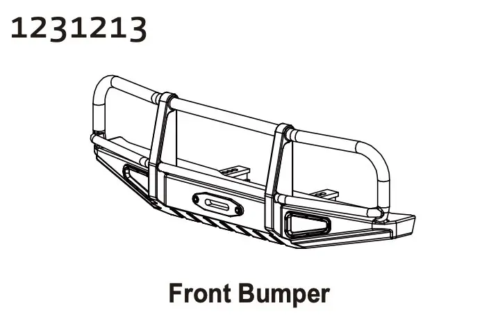 Front Bumper cr4.4 Patrol