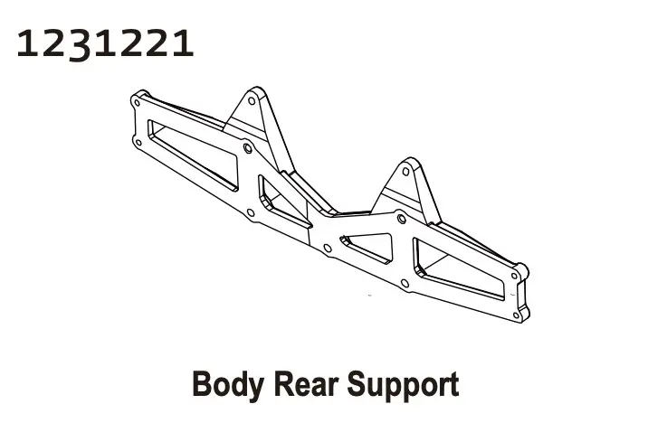 Body Rear Support cr4.4 Patrol