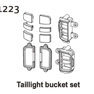 Taillight Bucket Set cr4.4 Patrol