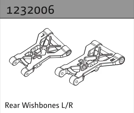 Rear Wishbones L/R