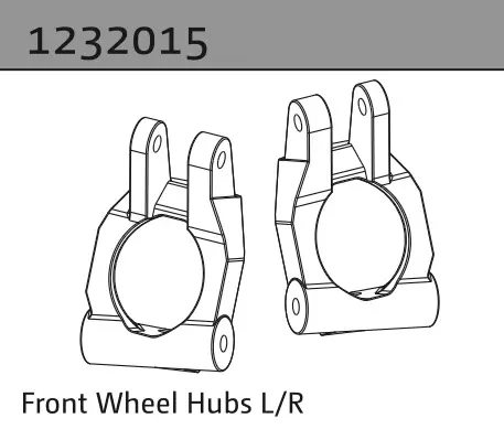 Front Wheel Hubs L/R