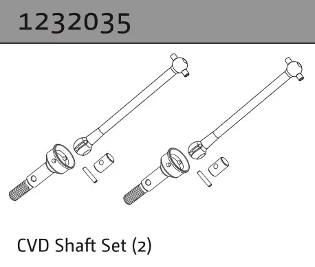 CVD Shaft Set