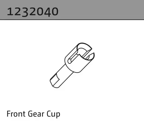 Front Gear Cup