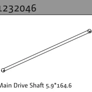 Main Drive Shaft 5.9*164.6