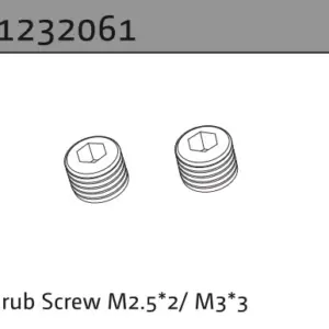 Grub Screw m2.5*2/m3*3 (2)