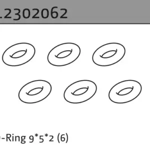 O-Ring 9*5*2 (6)