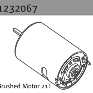 Brushed Motor 21t