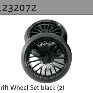 Drift Wheel Set Black (4)