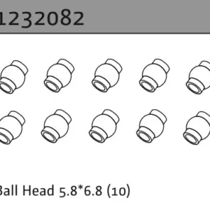 Ball Head 5.8*6.8 (10)