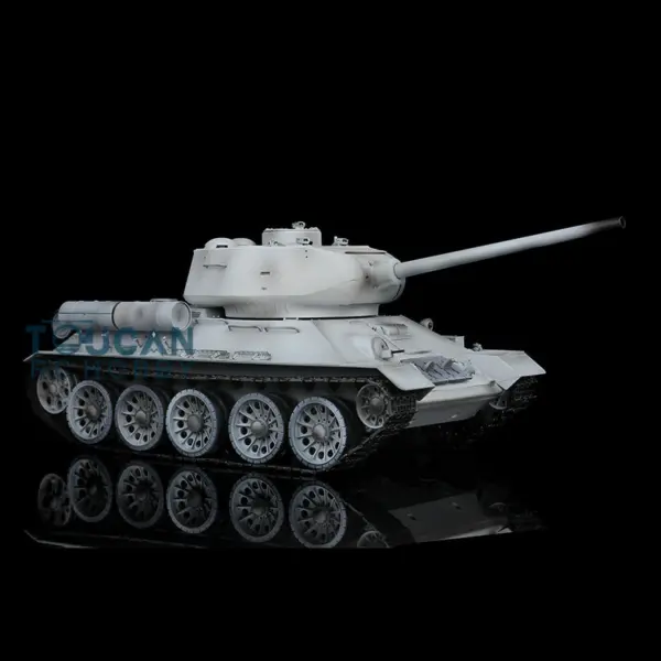 Henglong 7.0 1/16 Scale Soviet T34-85 RTR RC Tank Model 3909 Motor Speaker Gearbox Metal Tracks 340 Turret Battery
