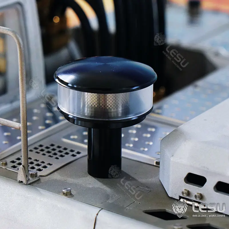 BEST SELLING 1/14 LESU RC Metal Aoue ET30H Wheeled Excavator Hydraulic System Pump Valve Lights Axle Fast Shipment