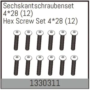 Hex Screw Set 4*28 (12)