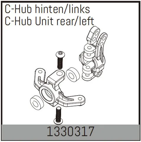 C-Hub Unit Rear/Left