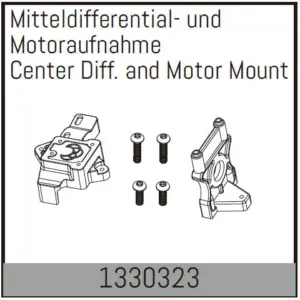 Center Diff. And Motor Mount