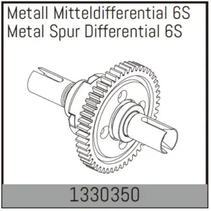 Metal Spur Differential 6s