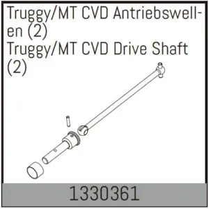 Truggy/Mt CVD Drive Shaft (2)
