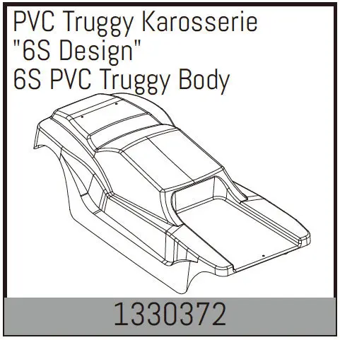 6s PVC Truggy Body