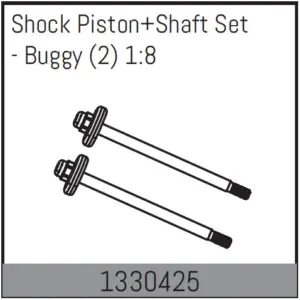 Shock Piston+shaft Set - Buggy (2) 1:8
