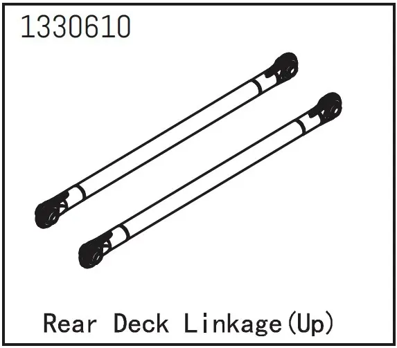 Link Set Rear/Up (2) - Yucatan