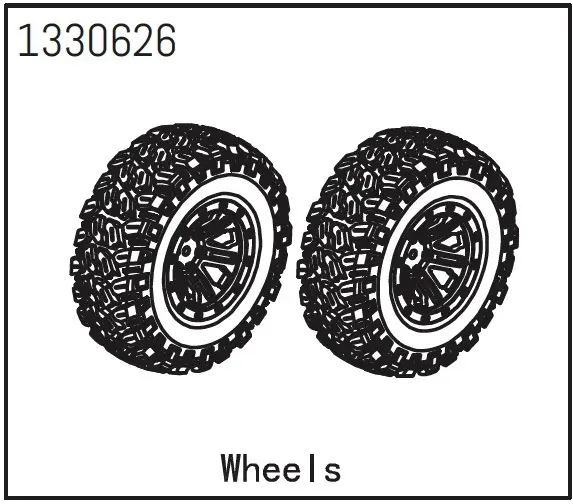 Mounted Wheels (2) - Yucatan