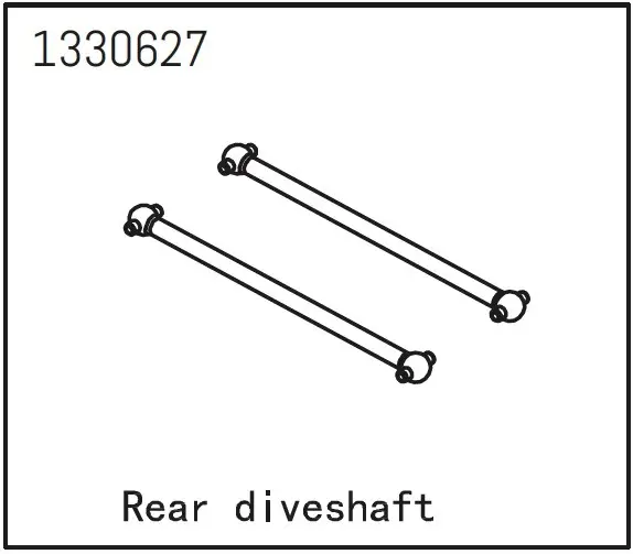 Rear Driveshaft (2) - Yucatan