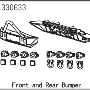 Front and Rear Bumper - Yucatan