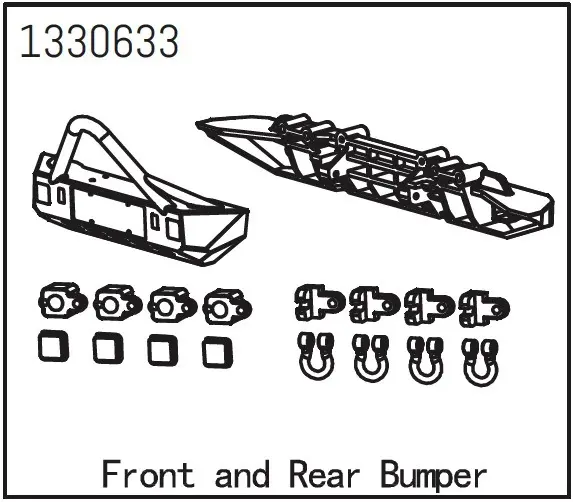 Front and Rear Bumper - Yucatan