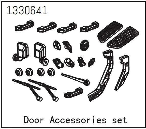 Door Accessories Set - Yucatan