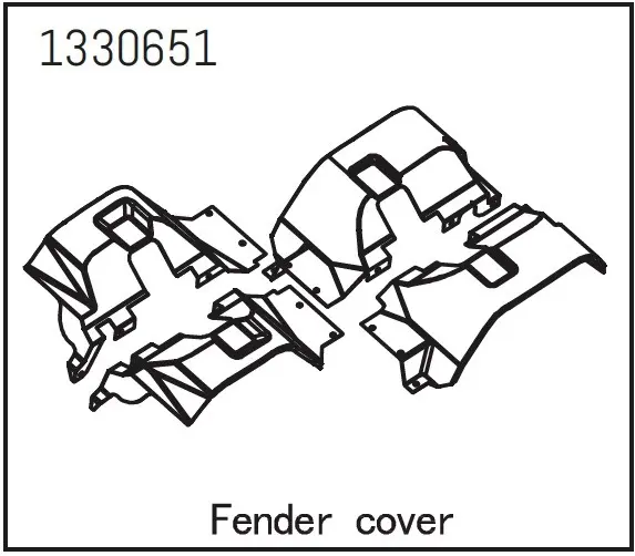 Fender Cover Set - Yucatan