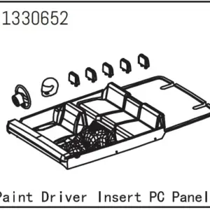 Painted Pc Driver Insert Panel - Yucatan