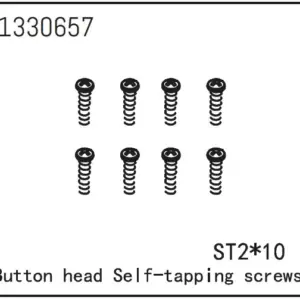 Button Head Self-Tapping Screws St2*10 (8)
