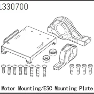 Motor Mounting/Esc Mounting Plate - Bronx