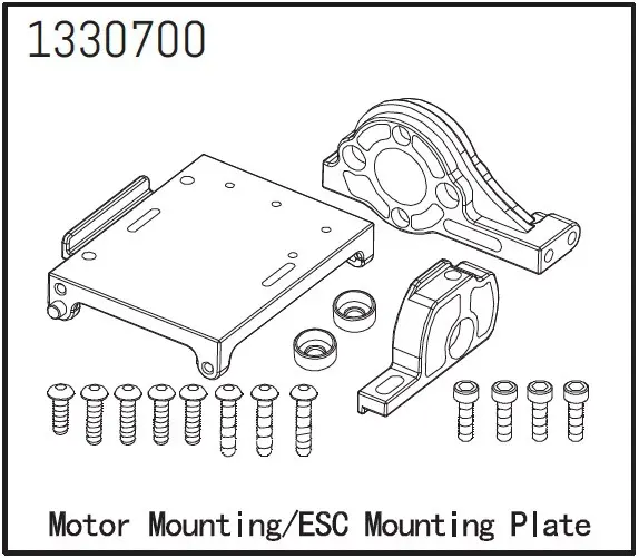 Motor Mounting/Esc Mounting Plate - Bronx