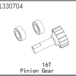 Pinion Gear 16t - Bronx