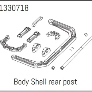 Rear Body Shell Mounting Set - Bronx