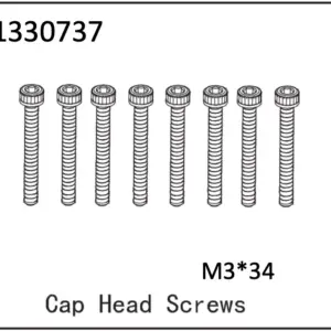 Button Head Screws M3*34 (8) - Bronx
