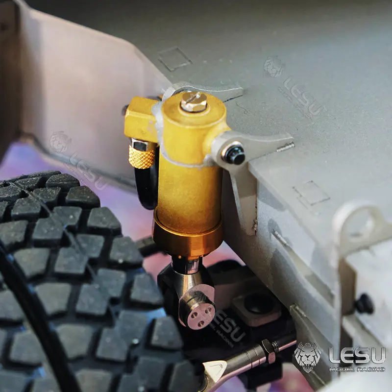 BEST SELLING 1/14 LESU RC Metal Aoue ET30H Wheeled Excavator Hydraulic System Pump Valve Lights Axle Fast Shipment
