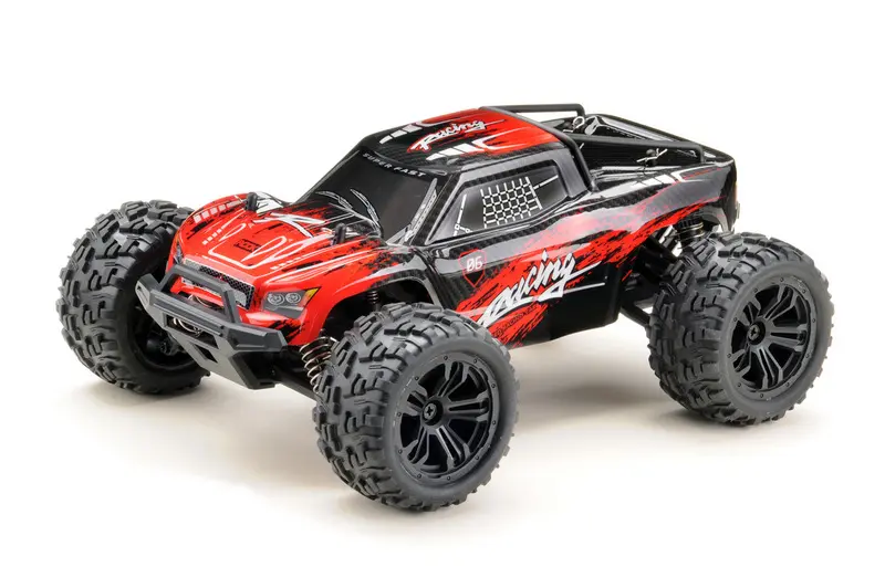 1:14 Monster Truck Racing Black/Red 4wd RTR