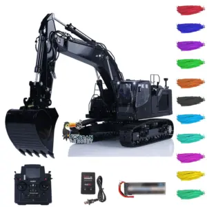 LESU 1/14 Aoue LR945 Metal Hydraulic RC Excavator Remote Controlled Digger Model Painted Assembled Optional Version RTR