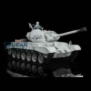 1/16 Scale Henglong 7.0 Radio Control Tank Plastic 7.0 Ver M26 Pershing 3838 w/ Smoking BB Shooting Gearbox Engine Sound Wheels