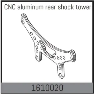 CNC Aluminum Rear Shock Tower