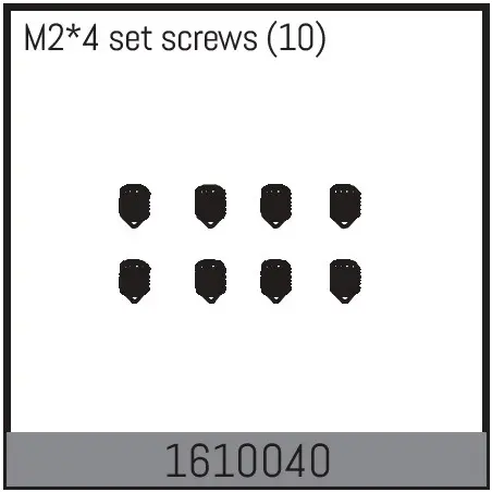 M2*4 Set Screws (10)