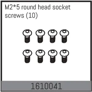 M2*5 Round Head Socket Screws (10)