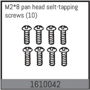 M2*8 Pan Head Selt-Tapping Screws (10)